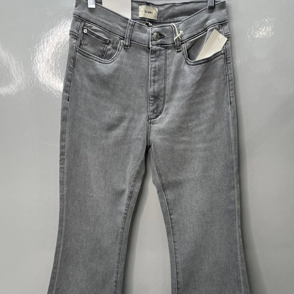 DL1961 Women’s High-Rise Bootcut Jeans – Gray – Size 27